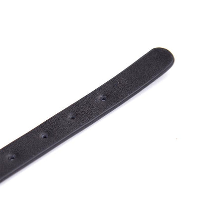 LATETOBED BDSM LINE - COLLAR ADJUSTABLE 43 CM BLACK