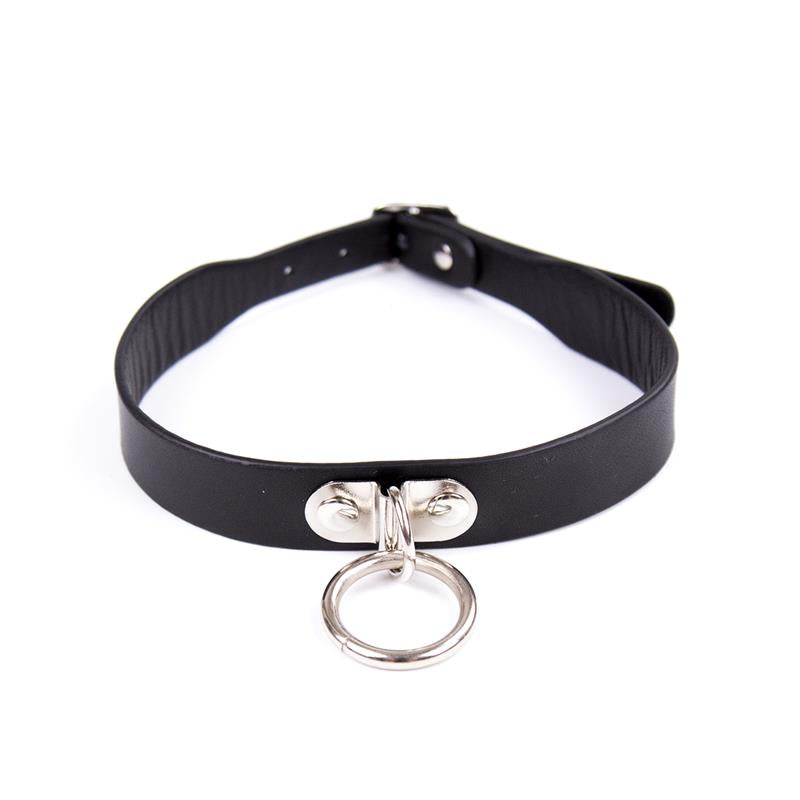 LATETOBED BDSM LINE - COLLAR ADJUSTABLE 43 CM BLACK