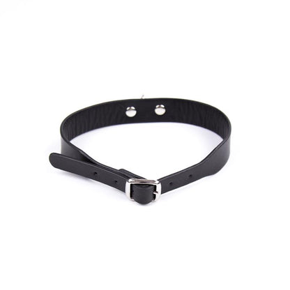 LATETOBED BDSM LINE - COLLAR ADJUSTABLE 43 CM BLACK