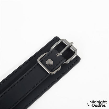MIDNIGHT DESIRES - COLLAR AND ANKLE CUFFS WITH CHAIN