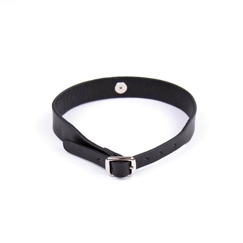 LATETOBED BDSM LINE - COLLAR WITH BELL ADJUSTABLE 43 CM BLACK