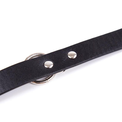 LATETOBED BDSM LINE - COLLAR WITH BELL ADJUSTABLE 43 CM BLACK