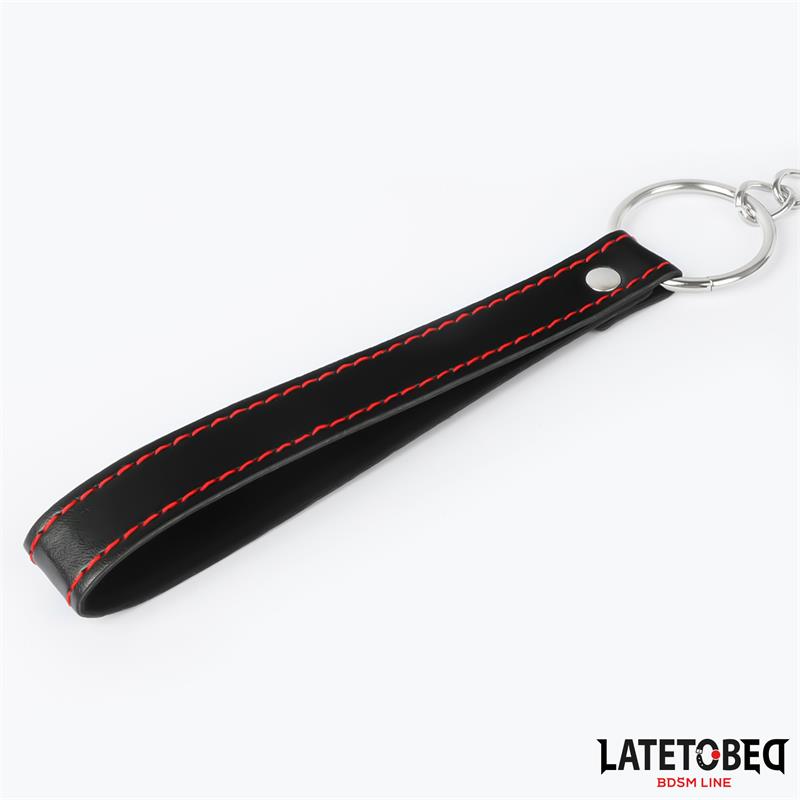 LATETOBED BDSM LINE - COLLAR WITH LEASH 52 CM