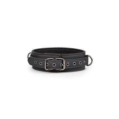 EASYTOYS - COLLAR WITH LEASH BLACK