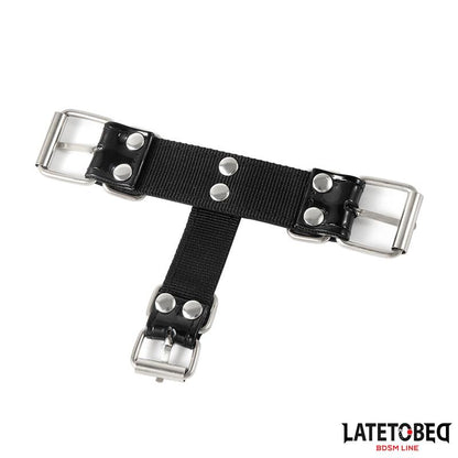 LATETOBED BDSM LINE - COLLAR WITH NOSE HOOK