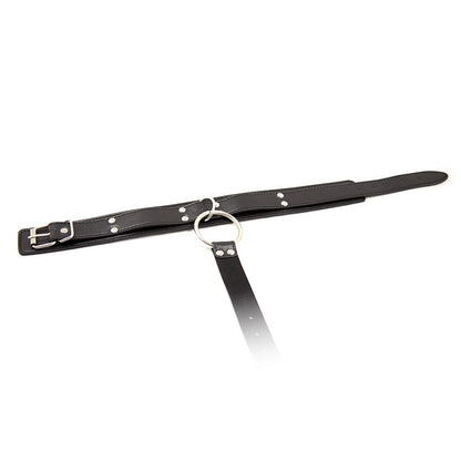 LATETOBED BDSM LINE - COLLAR WITH RESTRAINTS ADJUSTABLE BLACK