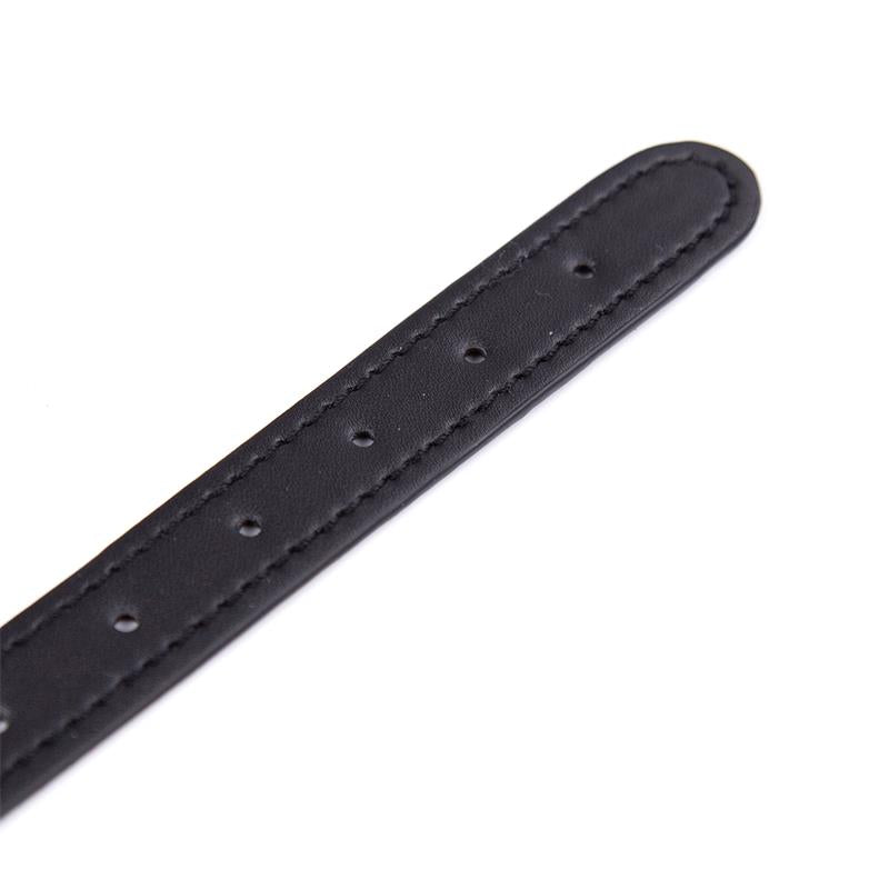 LATETOBED BDSM LINE - COLLAR WITH SPIKES ADJUSTABLE 43 CM BLACK