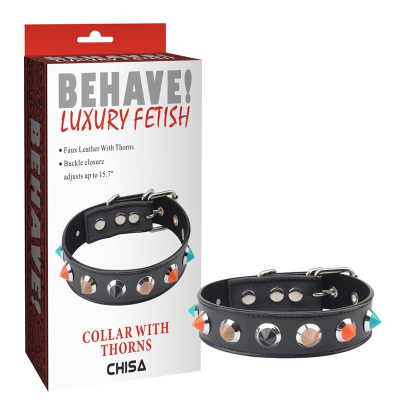 CHISA - COLLAR WITH THORNS 46.5 CM