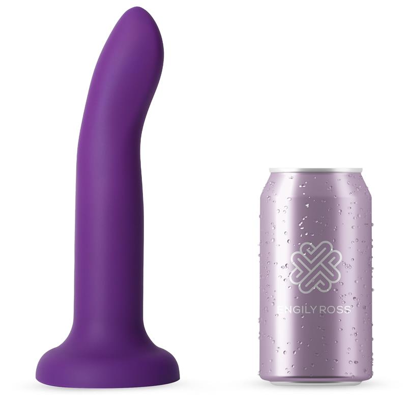 DILDOX BY ENGILY ROSS - COLOR-CHANGING DILDO PURPLE TO PINK SIZE L 21 CM
