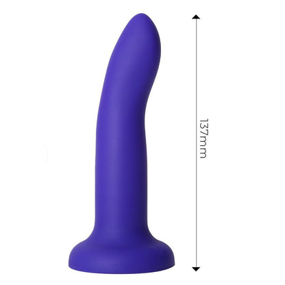 DILDOX BY ENGILY ROSS - COLOR-CHANGING DILDO PURPLE TO PINK SIZE S 14 CM