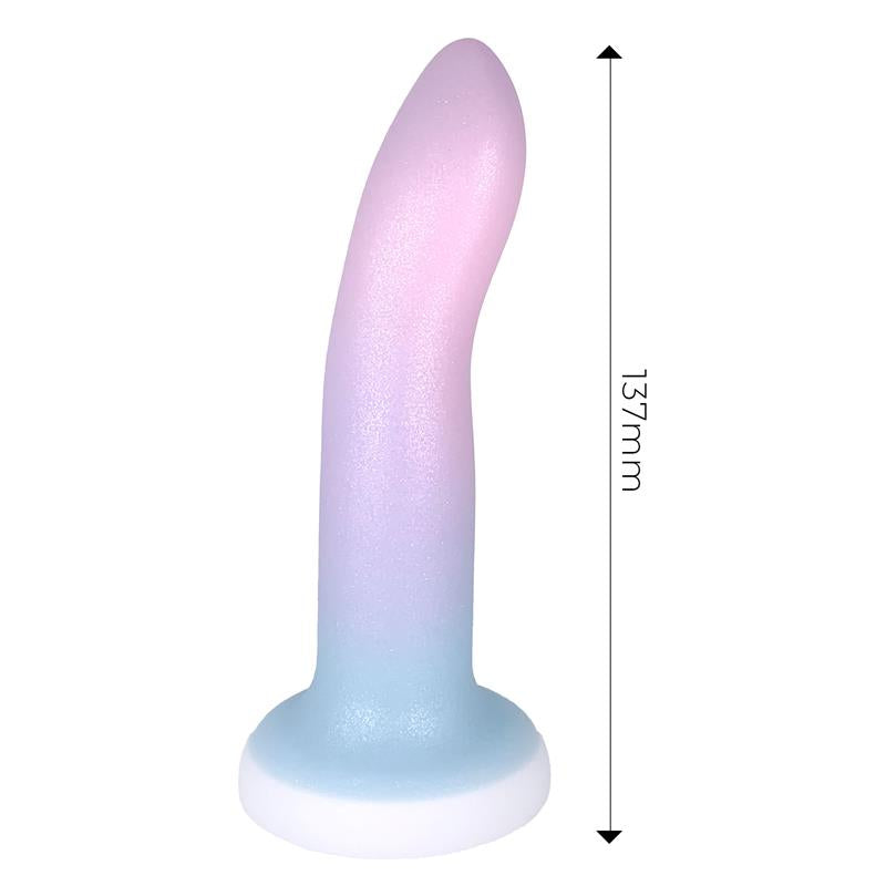 DILDOX BY ENGILY ROSS - COLOR GRADIENT COLOUR WITH SUCTION CUP 13.6 CM