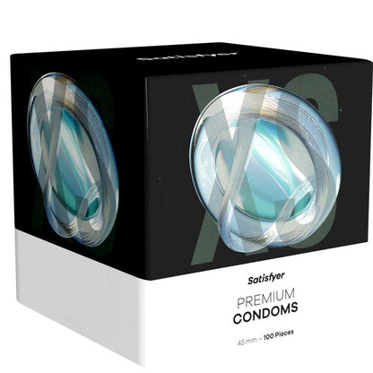 SATISFYER - CONDOMS 100 PCS. SIZE 45