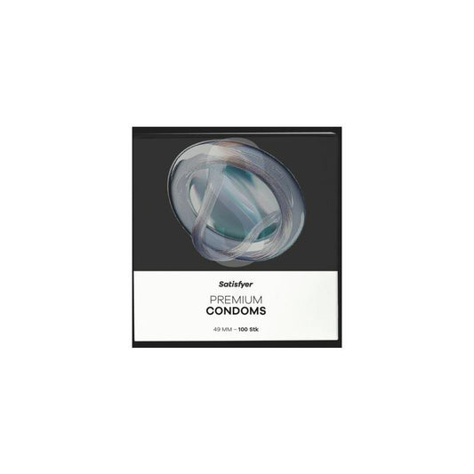 SATISFYER - CONDOMS 100 PCS. SIZE 49