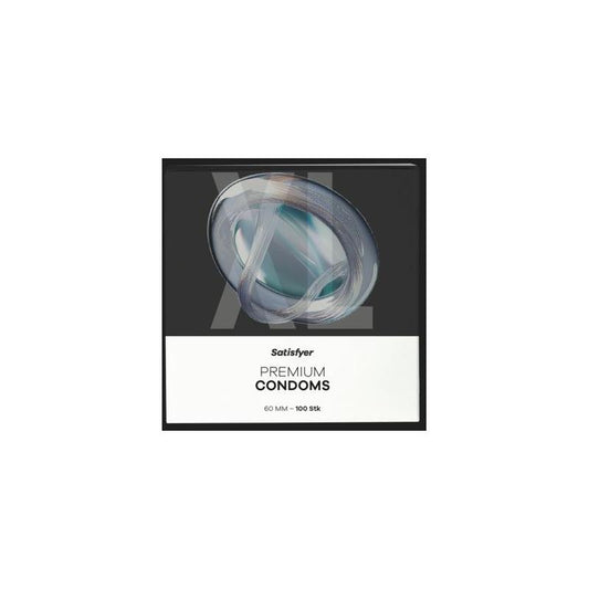 SATISFYER - CONDOMS 100 PCS. SIZE 60