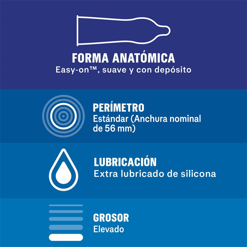 DUREX - CONDOMS EXTRA SAFE 12 UD