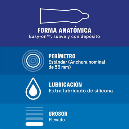 DUREX - CONDOMS EXTRA SAFE 12 UD