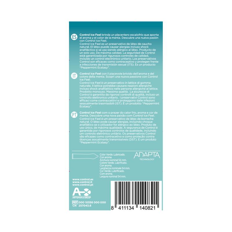 CONTROL - CONDOMS ICE FEEL 10 UDS