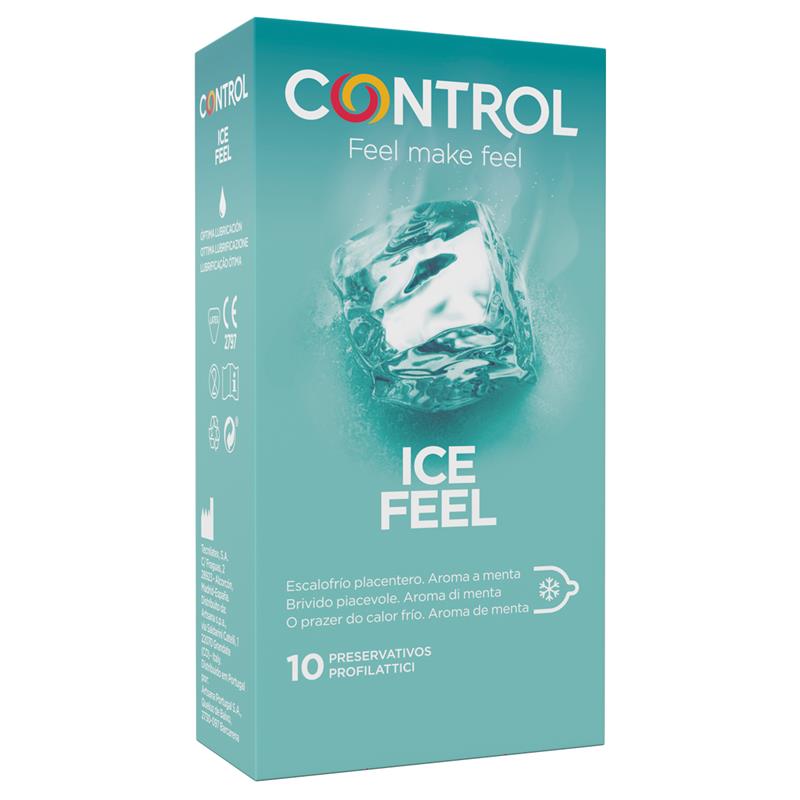 CONTROL - CONDOMS ICE FEEL 10 UDS