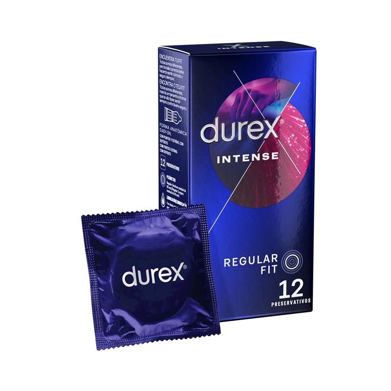 DUREX - INTENSE ORGASMIC 12 UNITS