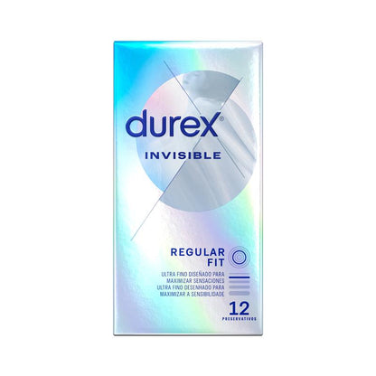 DUREX - ULTRA THIN INVISIBLE CONDOMS 12 UNITS