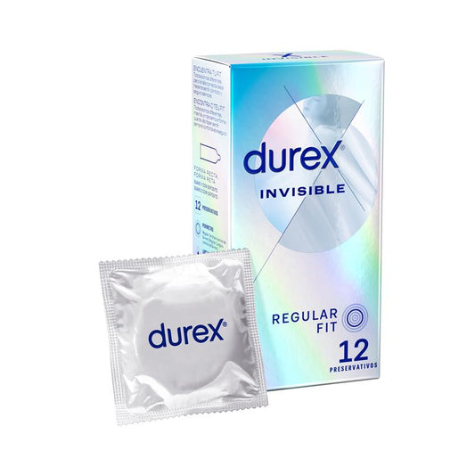 DUREX - PRESERVATIVOS ULTRA FINOS INVISIBLES 12 UNIDADES