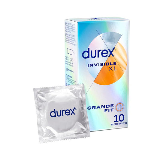 DUREX - CONDOMS INVISIBLE XL 10UD