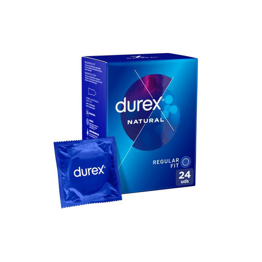 DUREX - CONDOMS NATURAL 24 UD