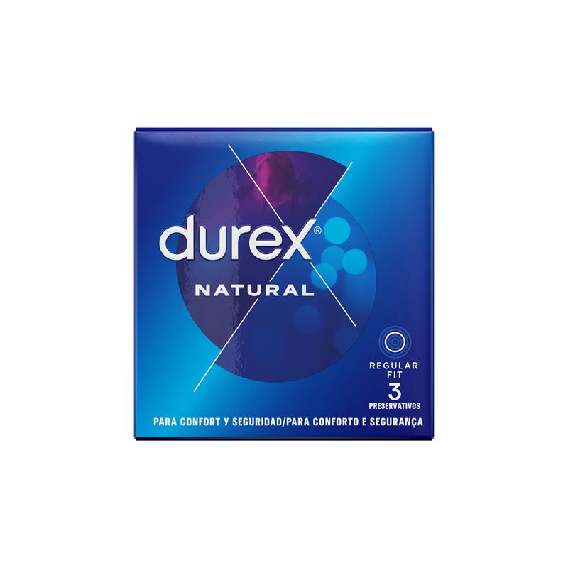 DUREX - CONDOMS NATURAL 3UD