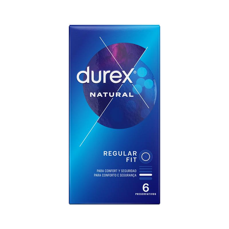DUREX - CONDOMS NATURAL 6UD