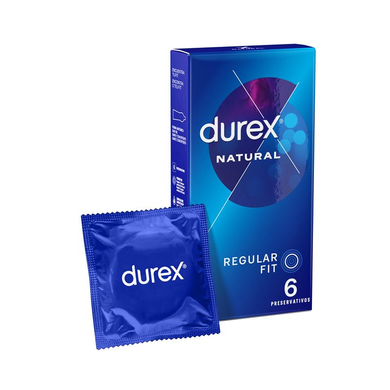 DUREX - NATURAL CLASSIC 6 UNITS