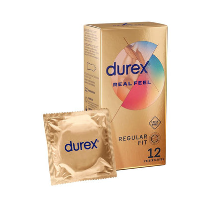 DUREX - REAL FEEL CONDOMS WITHOUT LATEX 12 UNITS