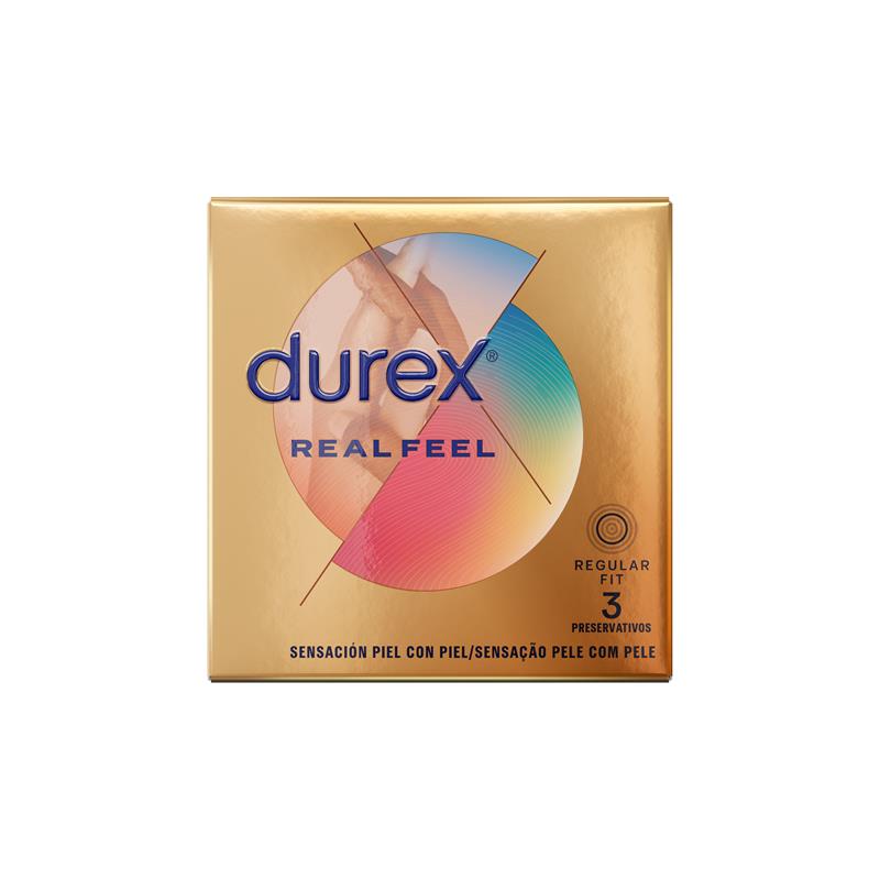 DUREX - CONDOMS REAL FEEL 3UD
