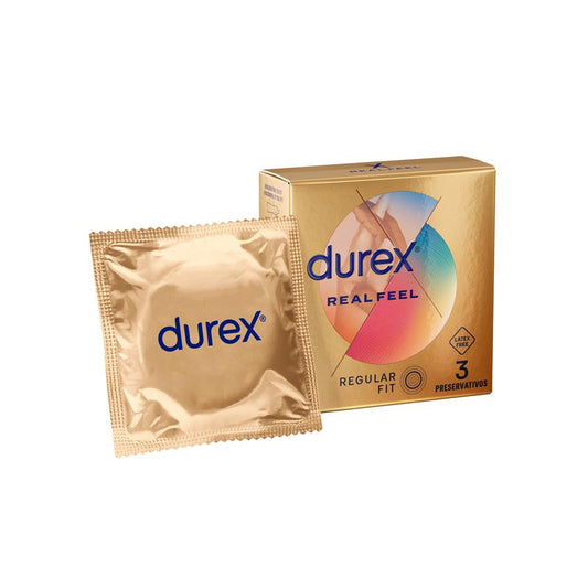 DUREX - REAL FEEL CONDOMS 3 UNITS