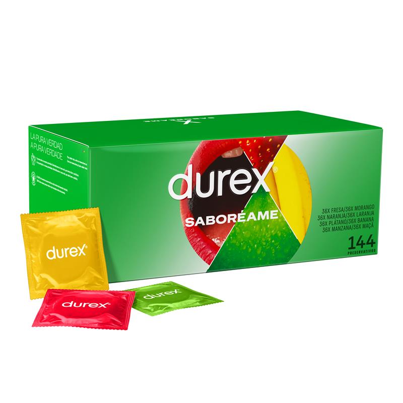 DUREX - CONDOMS SABORÉAME 144 UD