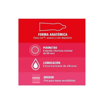DUREX - CONDOMS SENSITIVO - SENSITIVE 3UD
