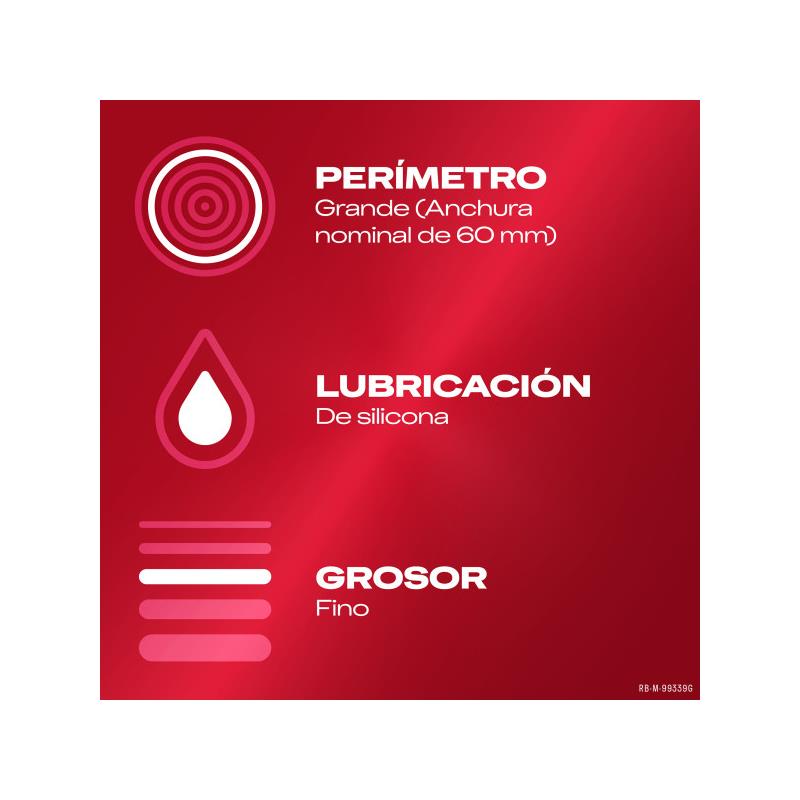 DUREX - CONDOMS SENTITIVO XL 10 UNITS