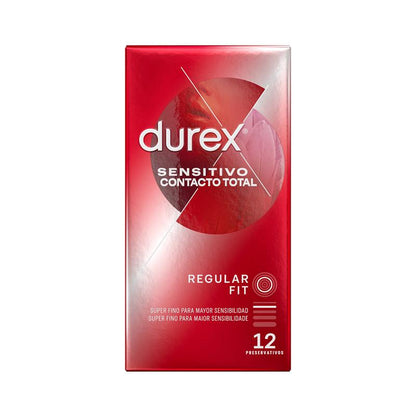 DUREX - SUPER THIN SENSITIVE 12 UNITS