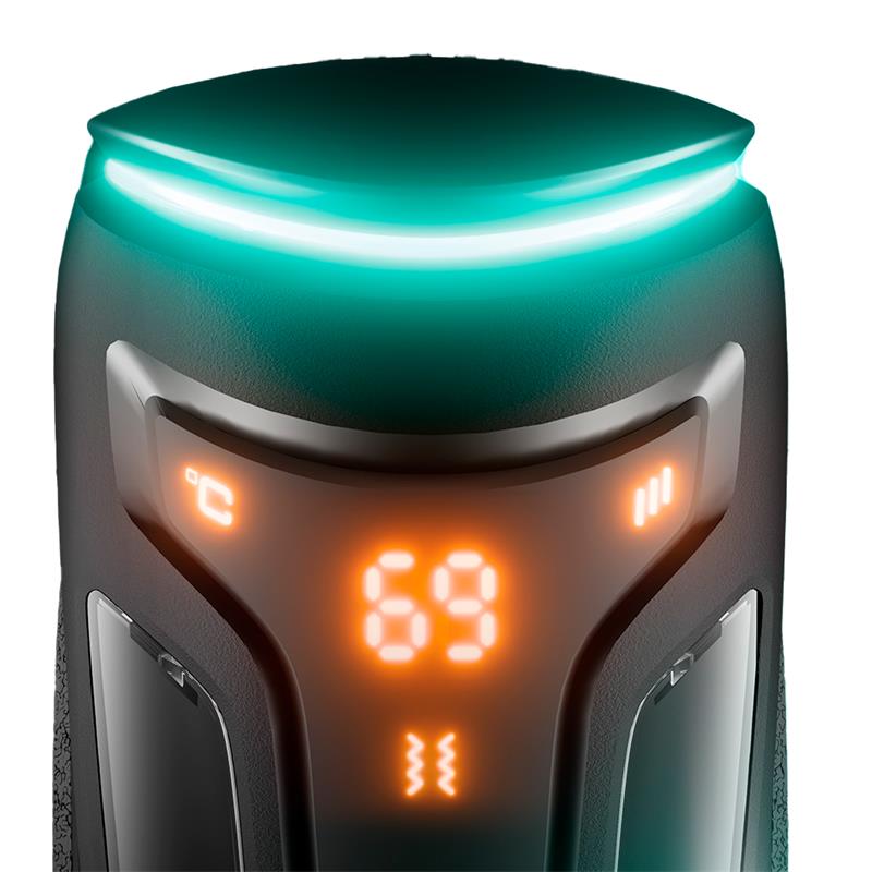 INTOYOU - MASTURBATEUR MASCULIN CONOR AVEC FONCTIONS DE VA-ET-VIENT, VIBRATION ET CHALEUR