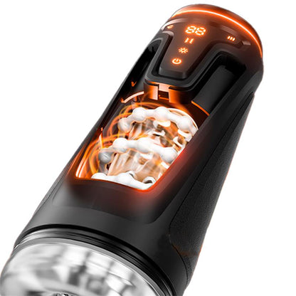 INTOYOU - MASTURBATEUR MASCULIN CONOR AVEC FONCTIONS DE VA-ET-VIENT, VIBRATION ET CHALEUR