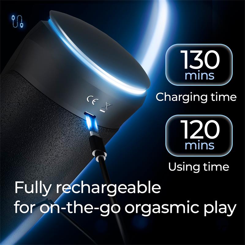 INTOYOU - CONOR MALE MASTURBATOR WITH THRUSTING, VIBRATION AND HEAT FUNCTION