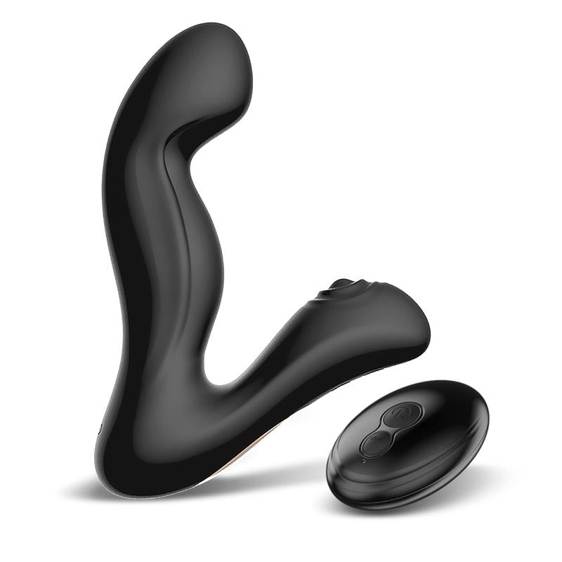 ACTION - CONVO PROSTATE MASSAGER WITH TAPPING AND FINGER WIGGLE FUNCTION