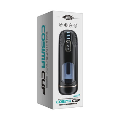 JUICY LAMOUR - COSIMA MASTURBATOR WITH THRUSTING, VIBRATION AND SUCTION EFECT