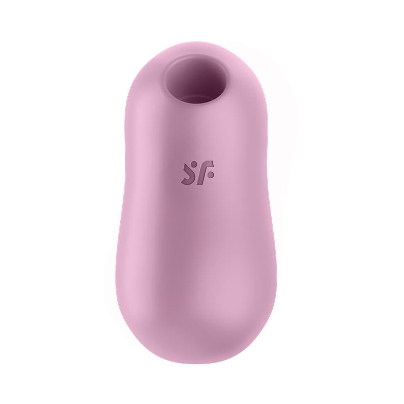 SATISFYER - COTTON CANDY AIR PULSE STIMULATOR & VIBRATOR LILAC