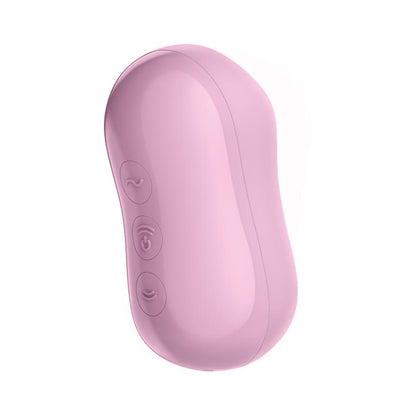 SATISFYER - COTTON CANDY CLITORIS SUCKER AND VIBRATOR LILA