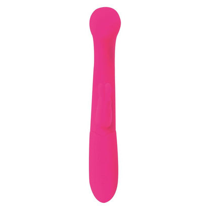GOODIES - COTTON G-SPOT AND RABBIT VIBE USB SILICONE FUCHSIA