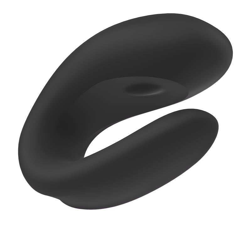 SATISFYER - COUPLE VIBE WITH APP DOUBLE JOY BLACK