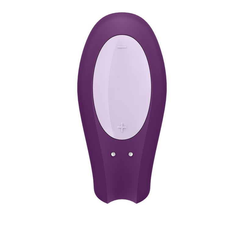 SATISFYER - COUPLE VIBE WITH APP DOUBLE JOY VIOLET
