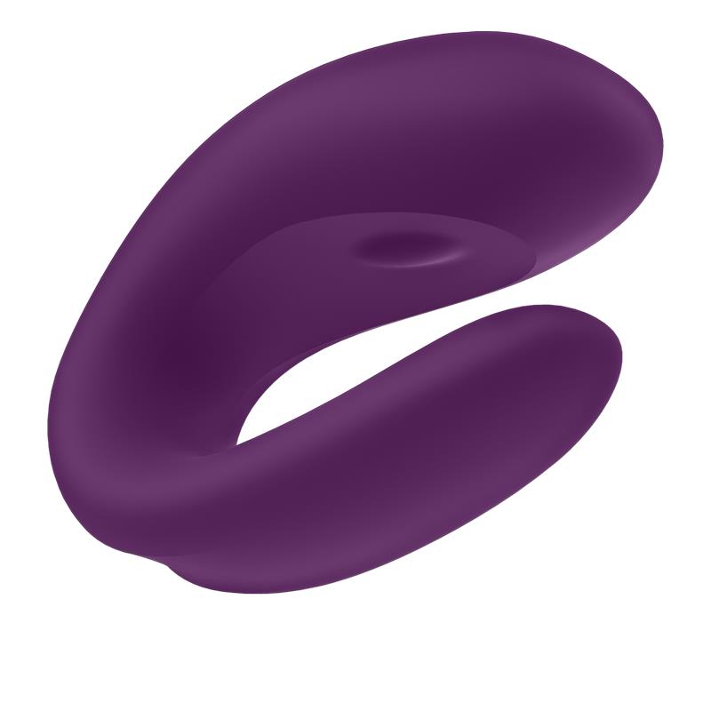 SATISFYER - COUPLE VIBE WITH APP DOUBLE JOY VIOLET