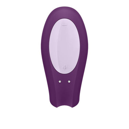 SATISFYER - COUPLE VIBE WITH APP DOUBLE JOY VIOLET