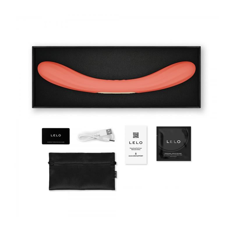 LELO - COUPLES TOY BOOMERANG CORAL RED